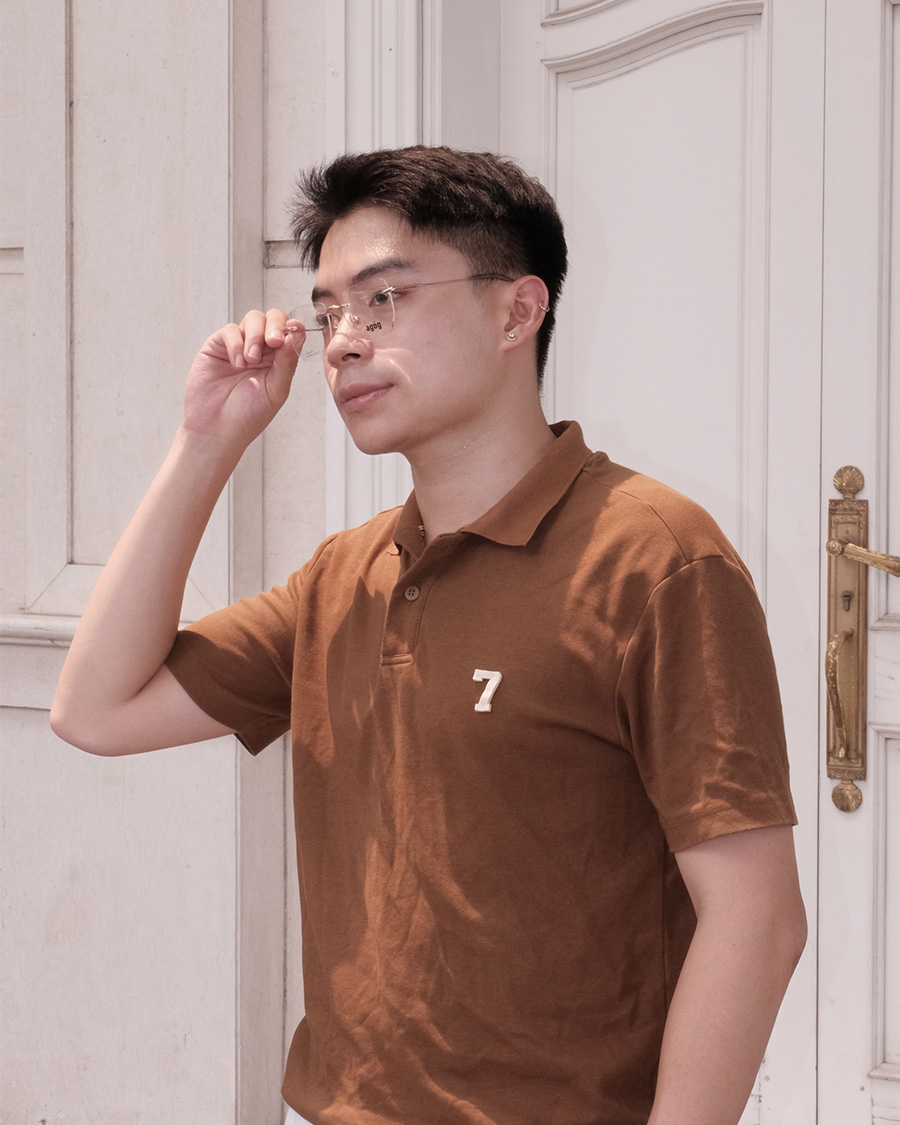 Agog Unisex - Gọng kính Nhựa, Titanium - Mã 2309TTSYK-C4 (10) Mắt kính Agog 2309TTSYK-C4 - ảnh 4