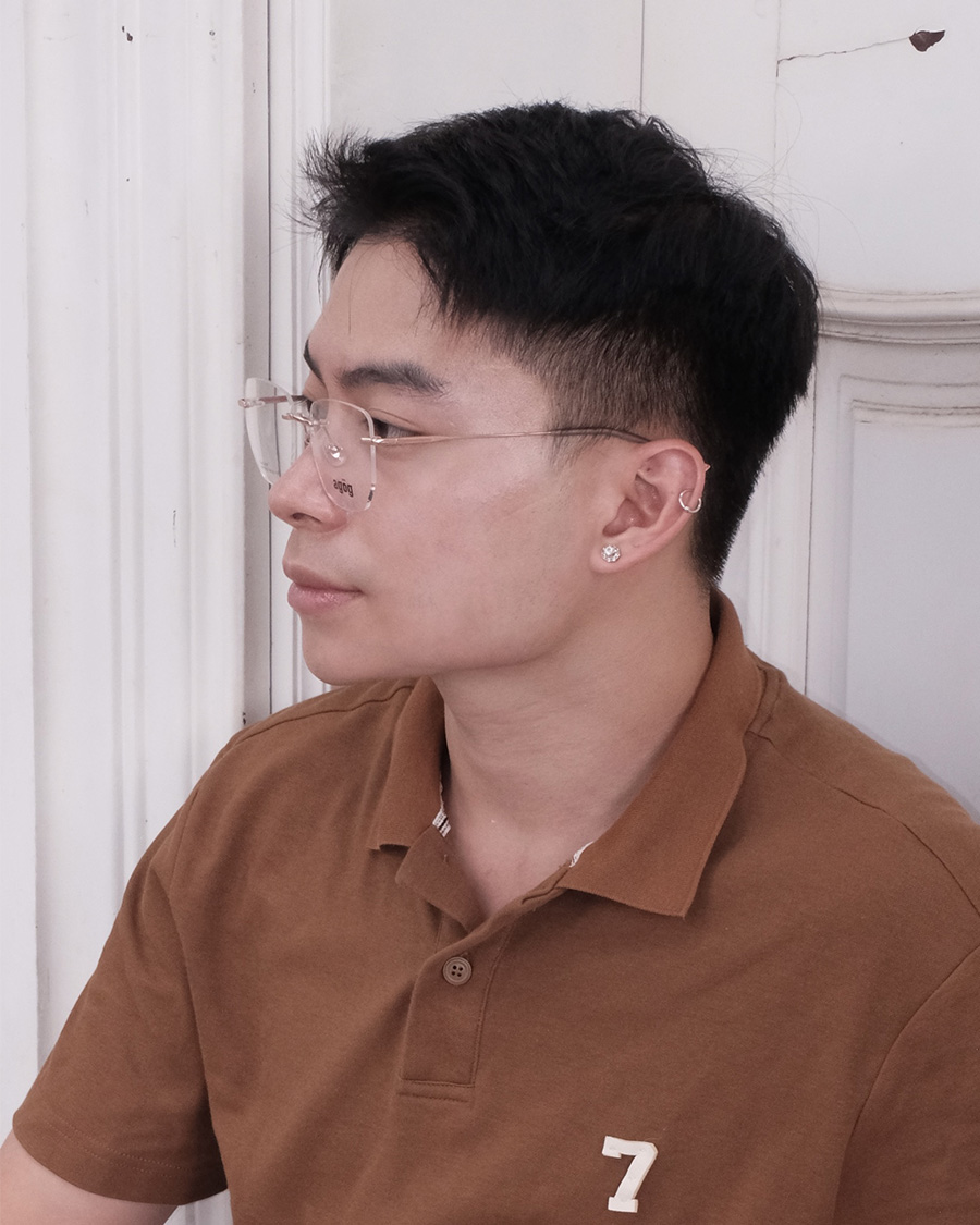 Agog Unisex - Gọng kính Nhựa, Titanium - Mã 2309TTSYK-C4 (11) Mắt kính Agog 2309TTSYK-C4 - ảnh 5