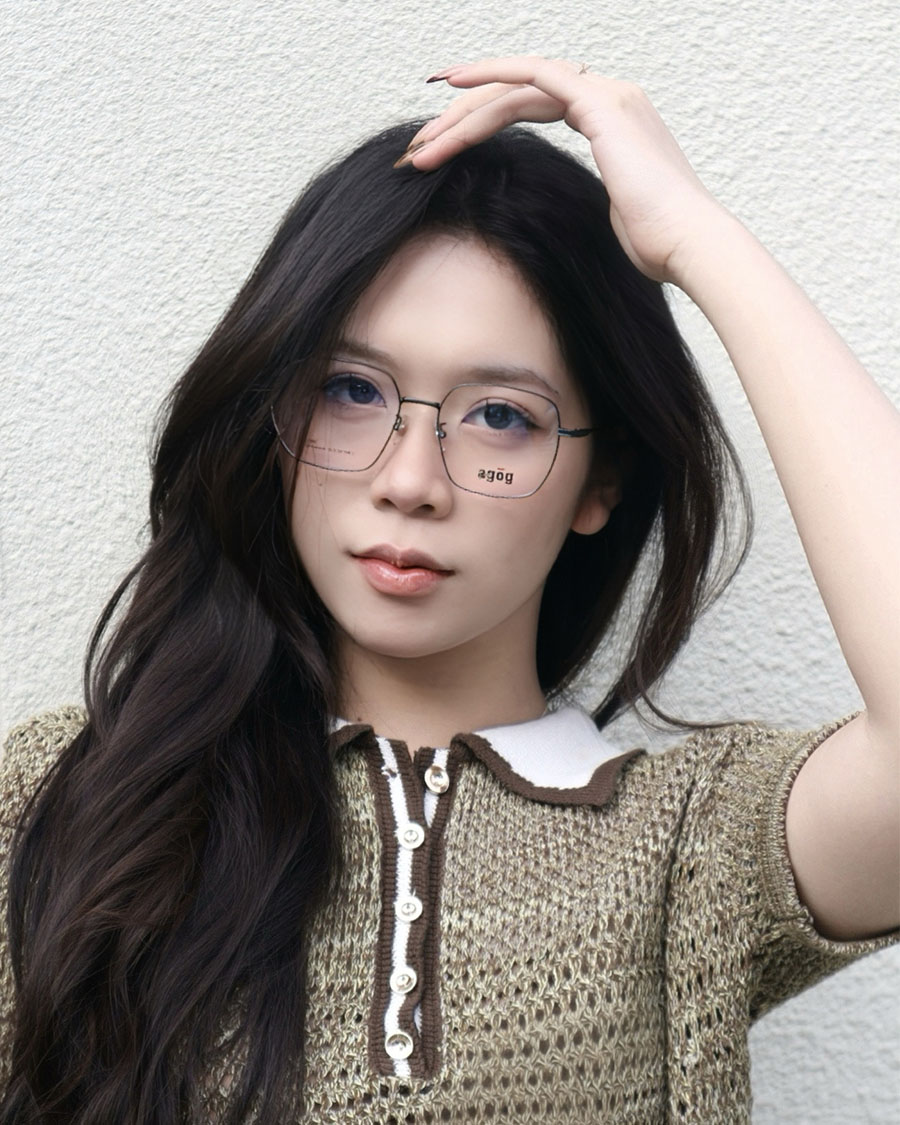 Agog Unisex - Gọng kính Kim loại - Mã 5015MYFK-C4 (3) Mắt kính Agog 5015MYFK-C4 - ảnh 2