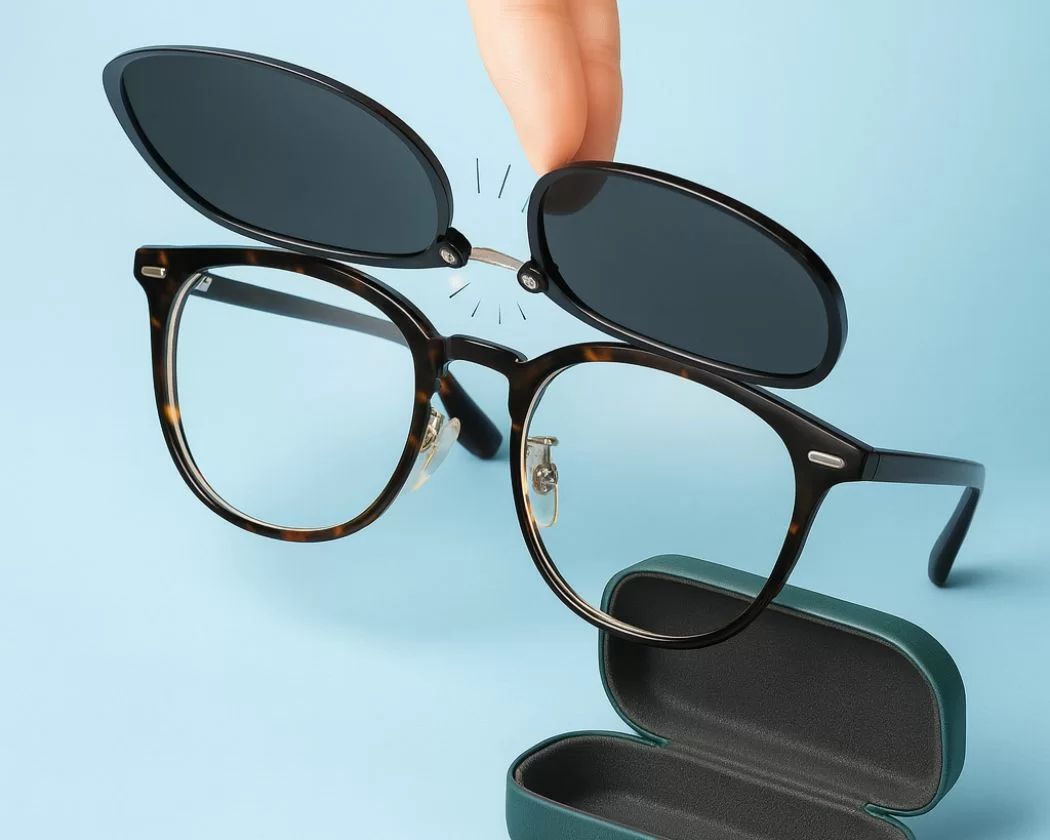 Kính clip on là một cuộc cách mạng về sự tiện lợi và tiết kiệm cho người đeo kính cận tại Việt Nam