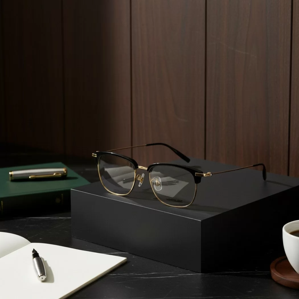 Kính vuông Montblanc là đại diện cho "Quiet Luxury" - Xa xỉ thầm lặng