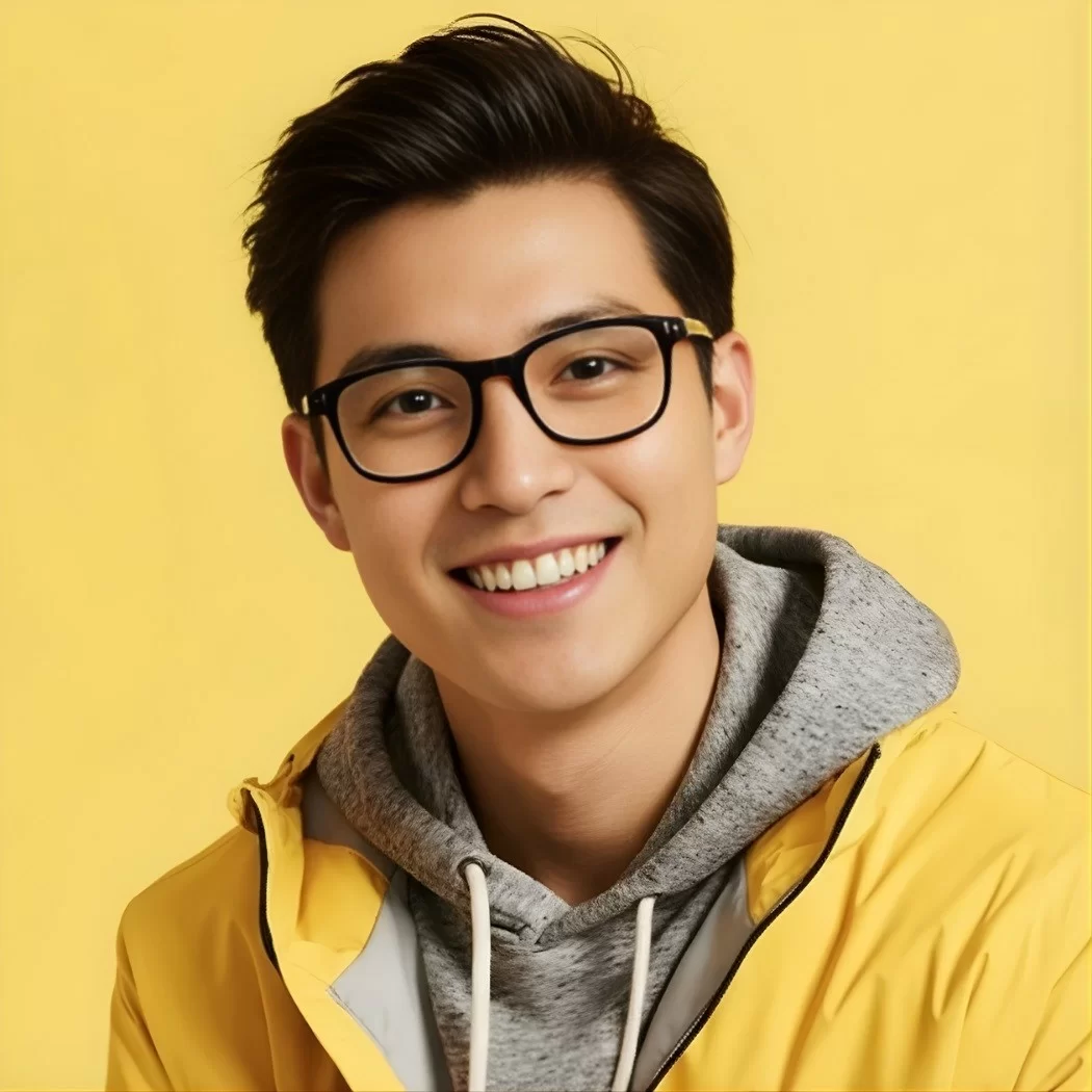 Gọng kính vuông là lựa chọn hoàn hảo đối với người có khuôn mặt tròn hoặc trái xoan