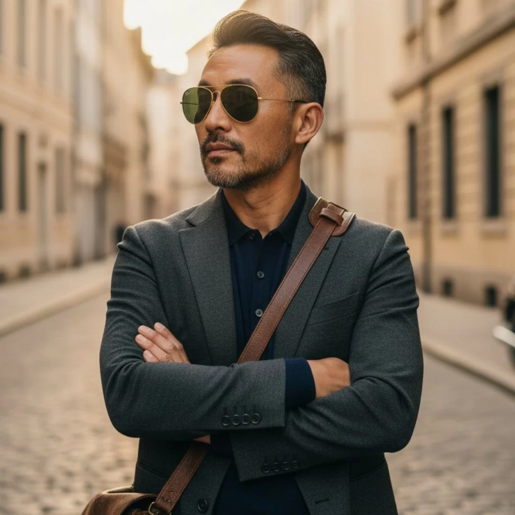 Mắt kính RayBan Aviator Reverse 0RBR0101S_001/VR_59