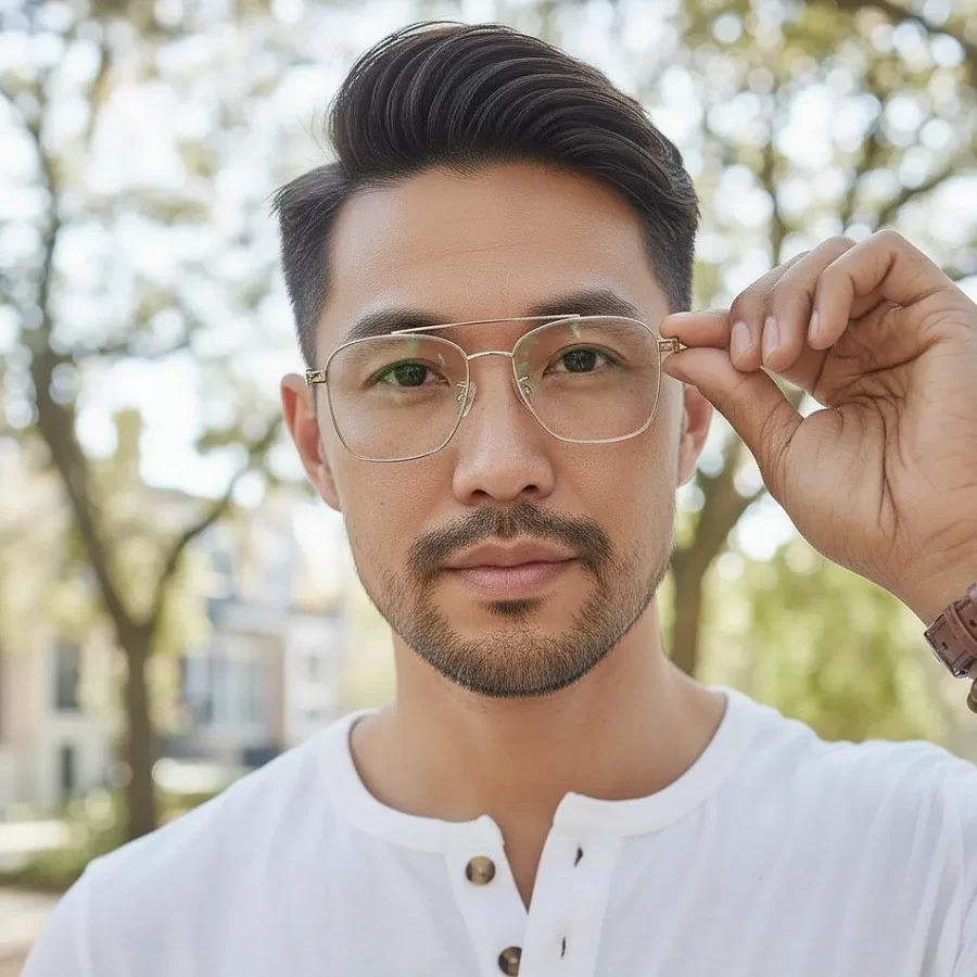 Kính phi công cũng là sự lựa chọn hoàn hảo dành cho người mặt dài