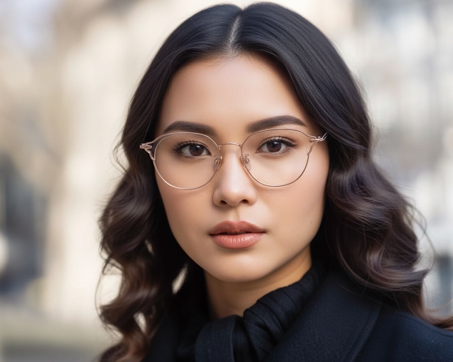 Mặt nhỏ nên đeo kính gì? Bí quyết chọn gọng kính chuẩn 2025