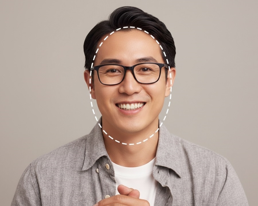 Mặt trái xoan đeo kính gì? Bí quyết chọn kính từ chuyên gia