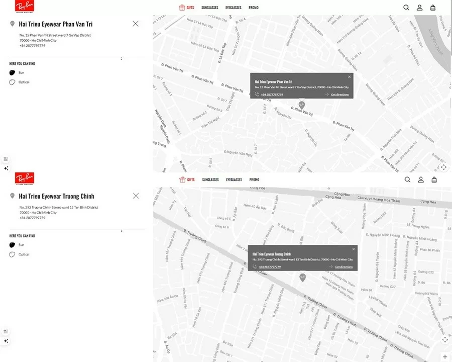 Kính Hải Triều xuất hiện trên Store Location của RayBan - ảnh 2