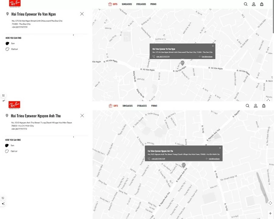 Kính Hải Triều xuất hiện trên Store Location của RayBan - ảnh 3