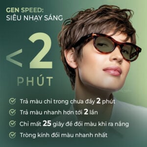 Đổi màu Gen Speed siêu nhạy sáng, đổi màu dưới 15 giây