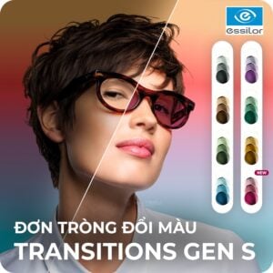 Tròng kính đổi màu Essilor Gen S thế hệ mới