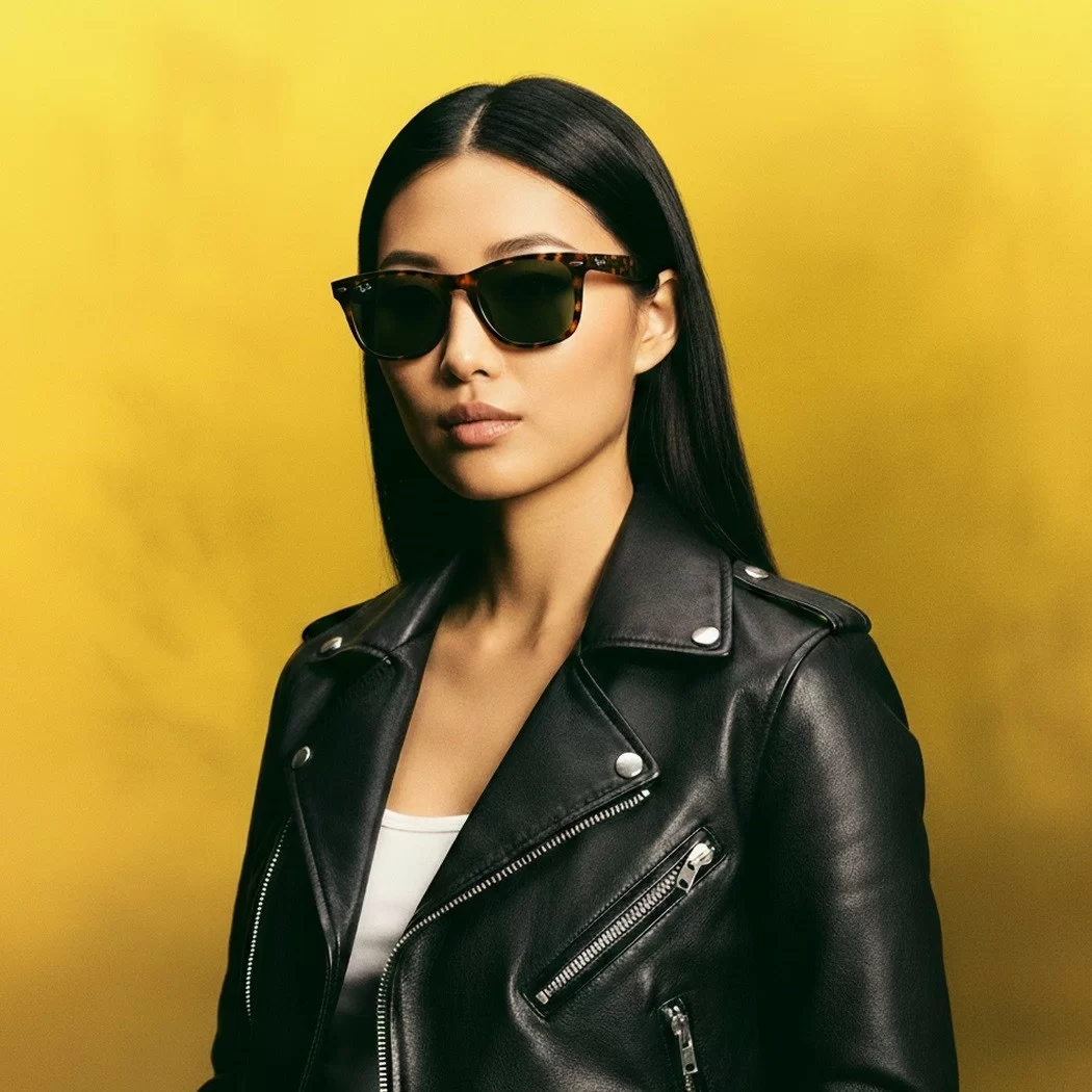 Wayfarer luôn là lựa chọn của các cô nàng yêu thích sự phá cách và táo bạo