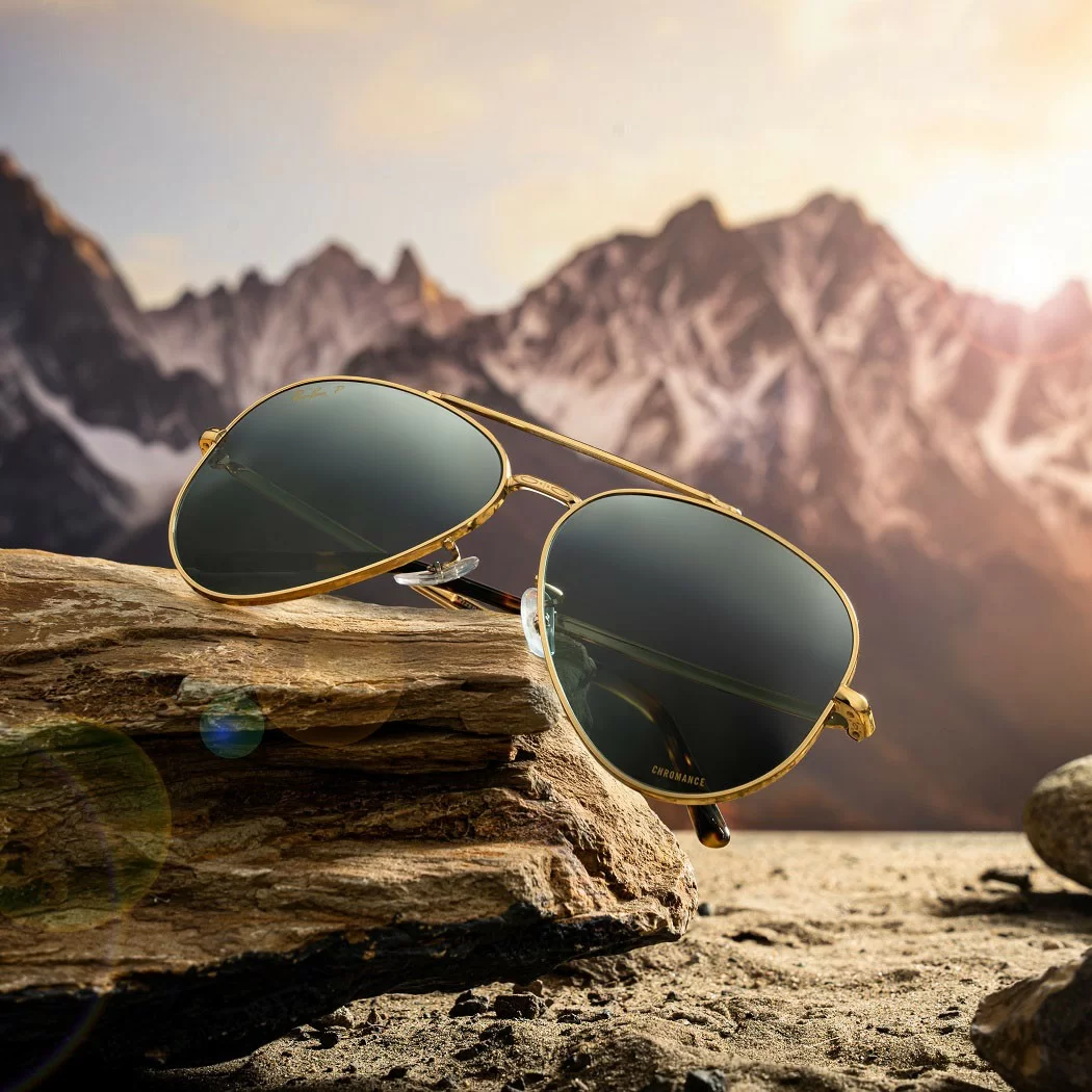 Mắt kính RayBan Chromance Aviator - Mã 0RB3625_9196G6_62