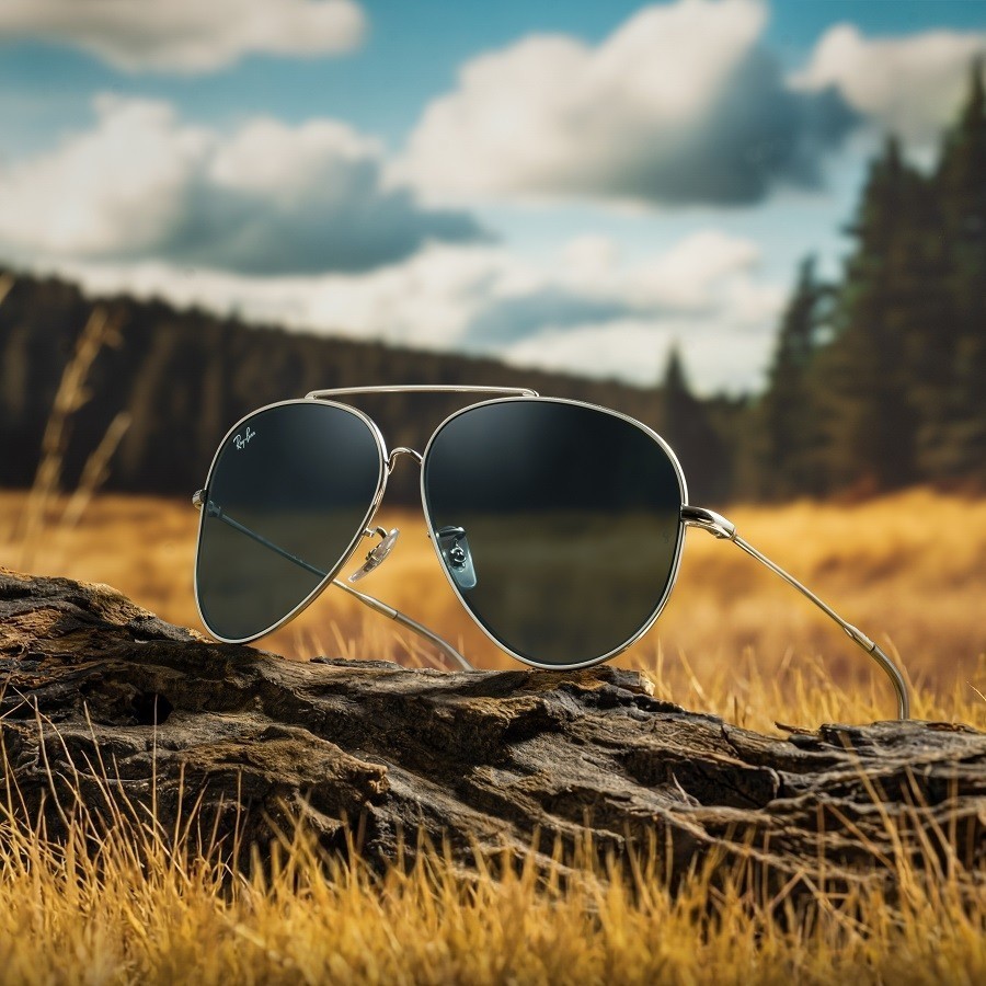 RayBan Aviator Reverse Nam - Gọng kính Kim loại - Chống tia UV - Mã 0RBR0101S_003/GR_62 (3) Mắt kính RayBan Aviator Reverse 0RBR0101S_003/GR_62 nổi bật với tròng kính lõm độc đáo