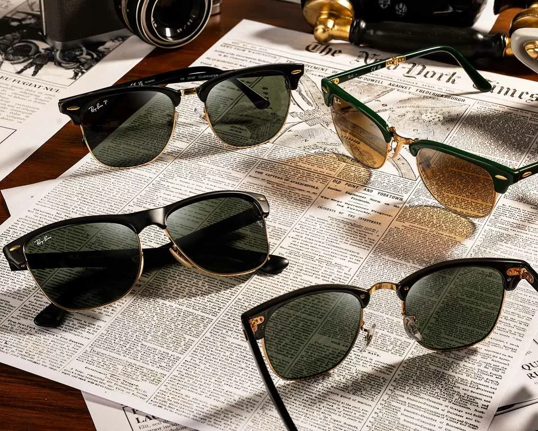 Sự kết hợp độc đáo giữa nhựa Acetate và kim loại đã tạo nên nét đặc trưng của RayBan Clubmaster