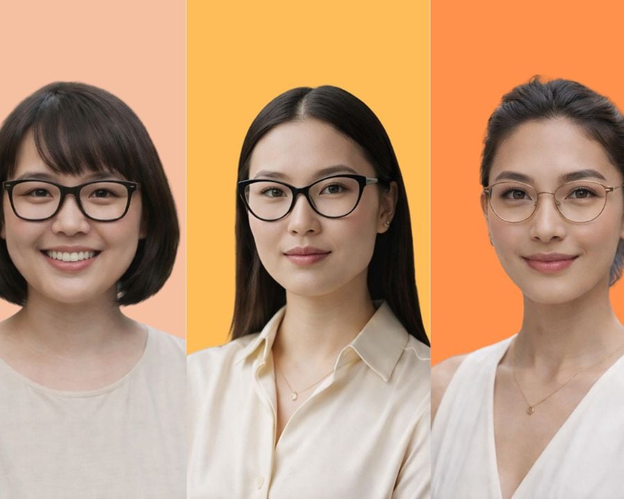 cach chon kinh phu hop voi khuon mat nu chuan dep de deo bia