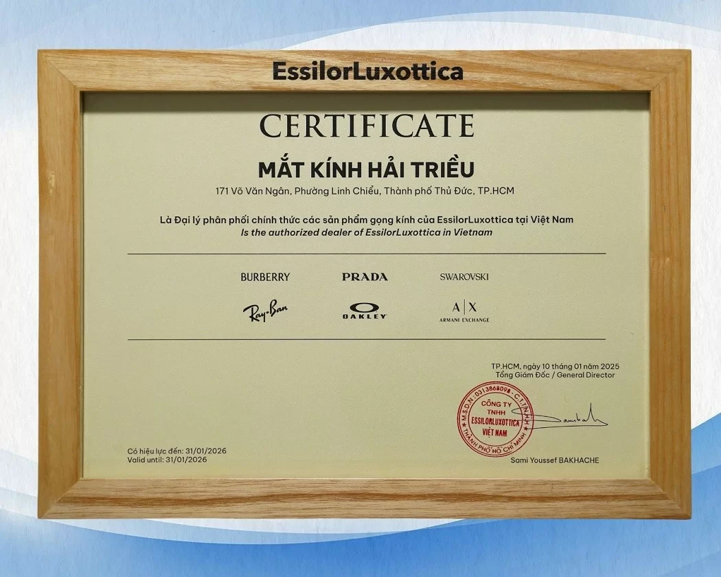 Giấy chứng nhận đại lý chính hãng ủy quyền