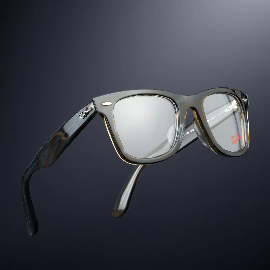 Gọng kính cận nam vuông RayBan 0RX5121F_8381_50