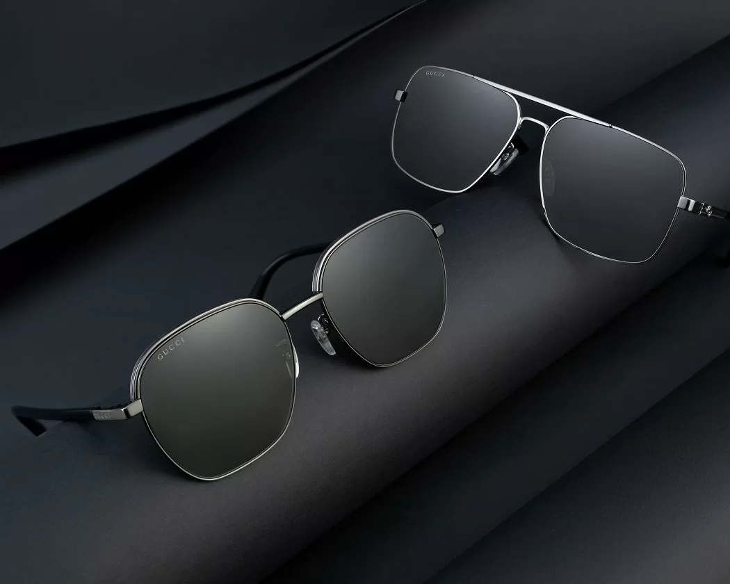 Các mẫu kính mát Gucci sở hữu tròng kính với chất lượng quang học ấn tượng