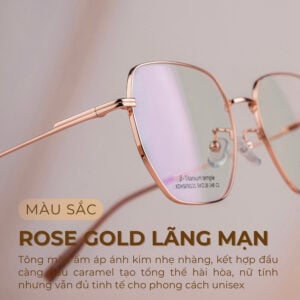 Agog Unisex - Gọng kính Titanium - Mã 1316TiSHDK-C1 (4) Mắt kính Agog 1316TiSHDK-C1 chính hãng - Ảnh 4