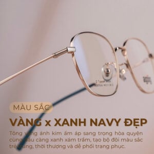 Agog Unisex - Gọng kính Titanium - Mã 1616TiSDKK-C2 (4) Mắt kính Agog 1616TISDKK-C2 chính hãng - Ảnh 4