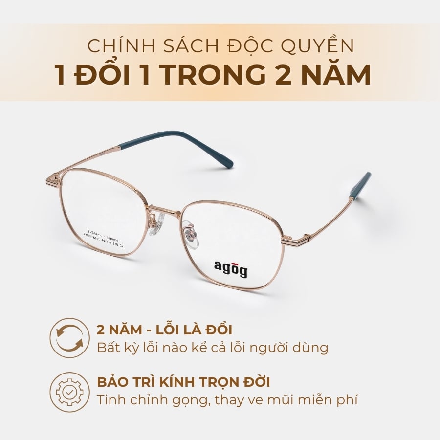 mat-kinh-agog-1616tisdkk-c2-5 Mắt kính Agog 1616TISDKK-C2 chính hãng - Ảnh 5
