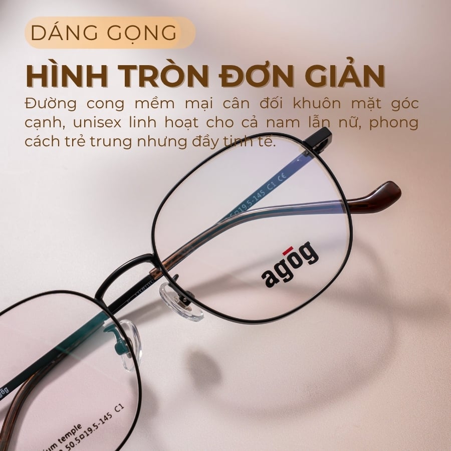 mat-kinh-agog-2036tiscnk-c1-2 Mắt kính Agog 2036TISCNK-C1 chính hãng - Ảnh 2