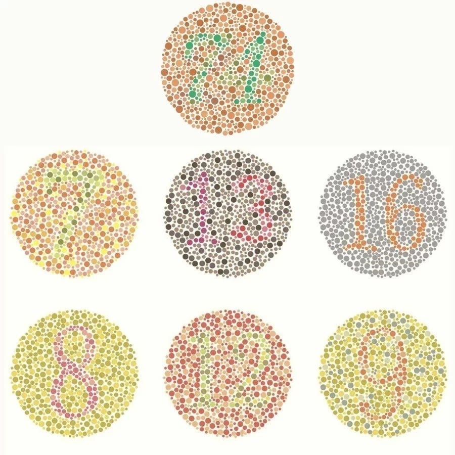 Bảng đo thị lực Ishihara