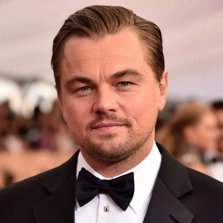 Mắt kính cho mặt tròn nam: 8 kiểu kính cận giúp mặt đẹp hơn (2) Leonardo DiCaprio với gương mặt tròn