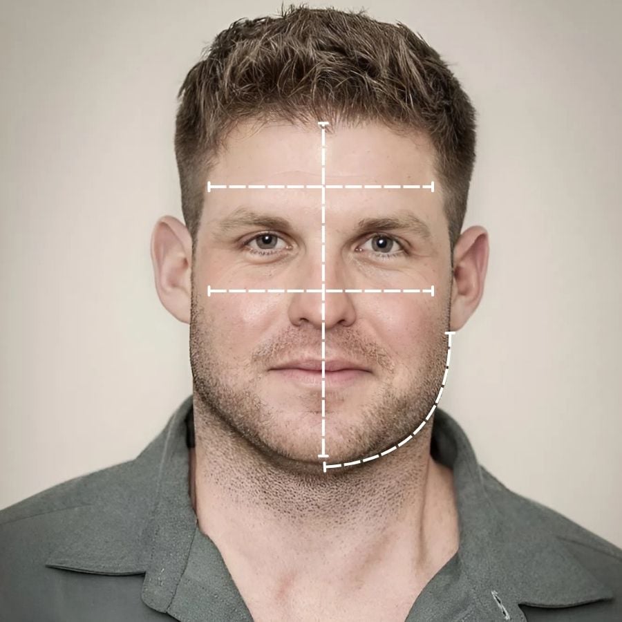 Mặt to nên đeo kính gì? Cách chọn giúp hack mặt thon gọn (2) mat to nen deo kinh gi 1