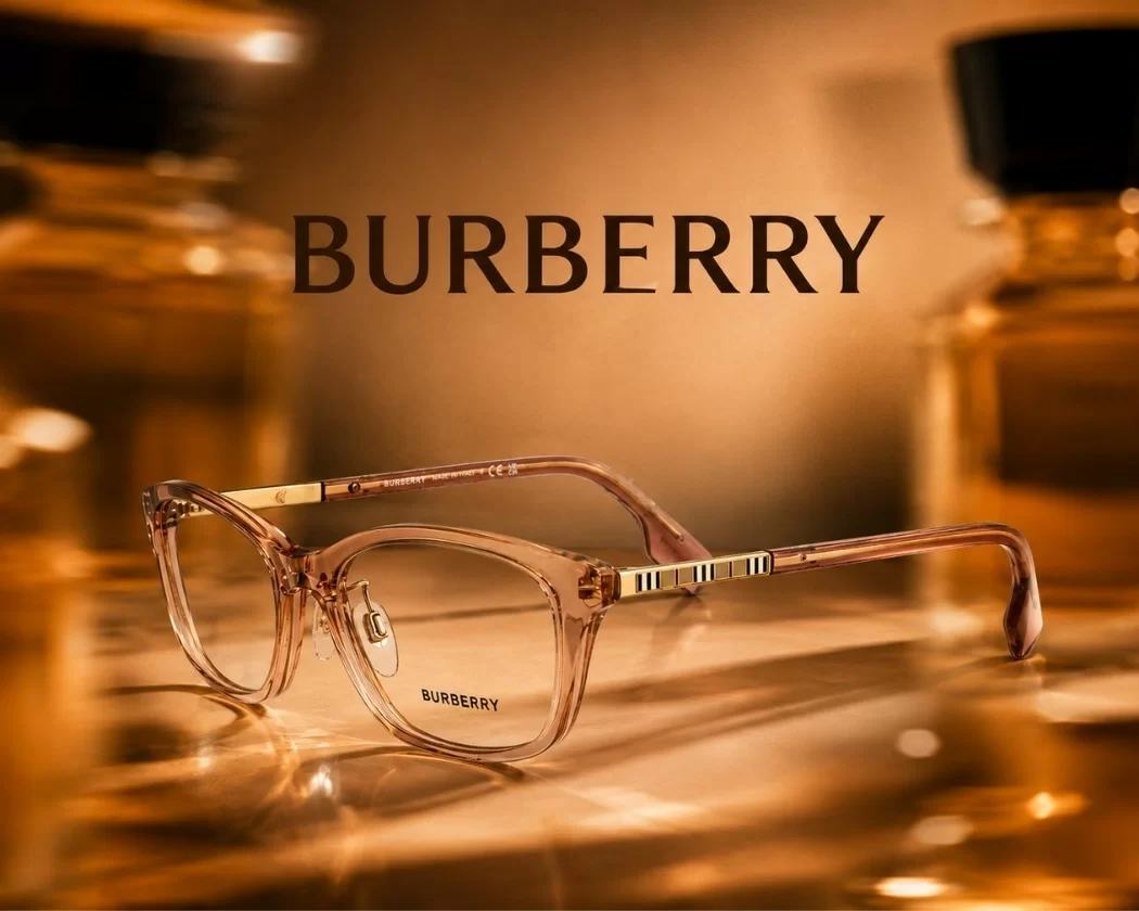 Dấu ấn Anh Quốc trên gọng Burberry được hiểu như cảm giác gọn, sạch, lịch sự và có chủ ý