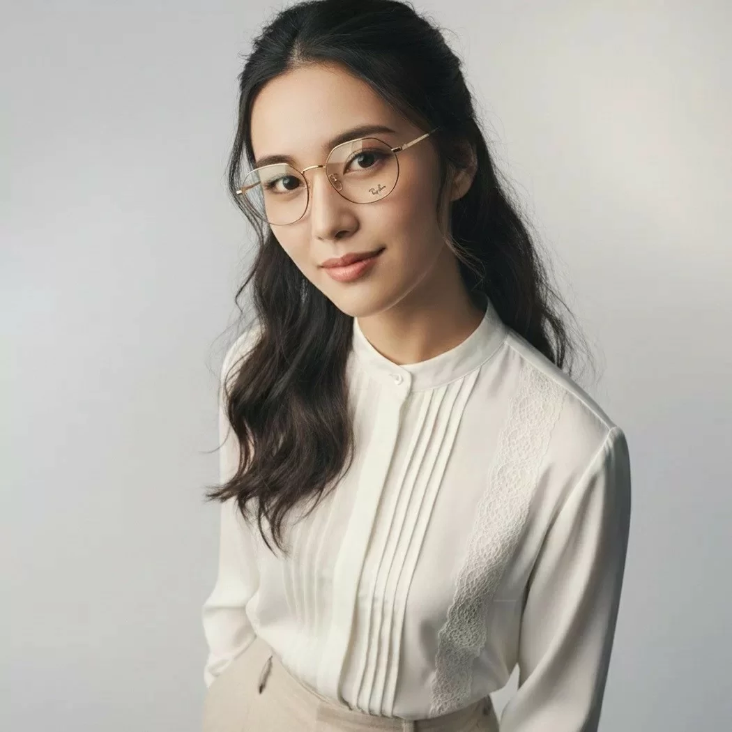 Nếu làm việc trong môi trường công sở hoặc cần sự chuyên nghiệp, bạn có thể hướng tới những mẫu kính kim loại mảnh