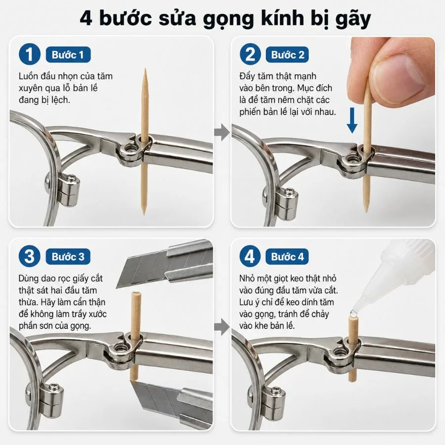 sua gong kinh bi gay 5