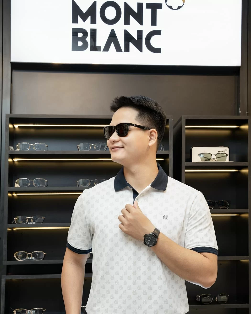 Kính râm của thương hiệu Montblanc phù hợp với những người ưu tiên diện mạo chỉn chu, chuyên nghiệp