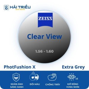 ZEISS ClearView PhotoFusion X Extra Grey