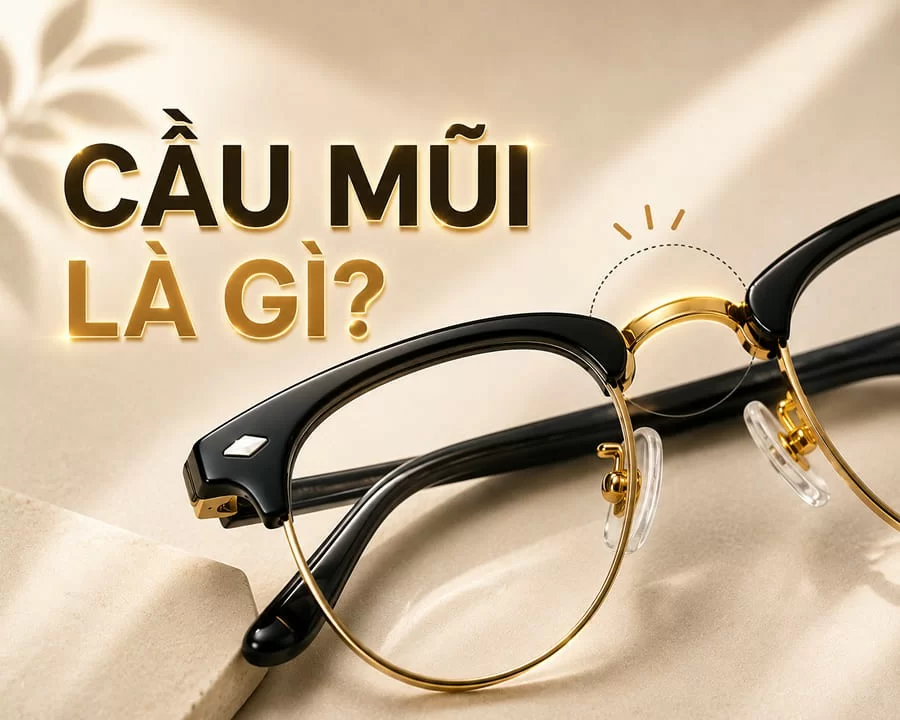 Các kiểu cầu mũi mắt kính: Ưu nhược điểm và cách chọn