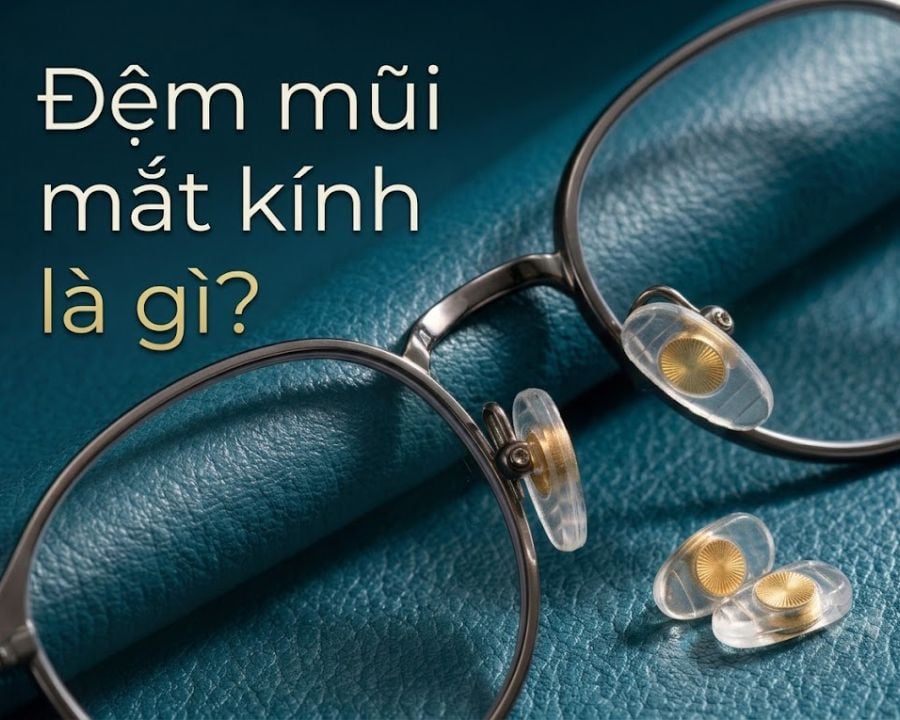 Tìm hiểu về đệm mũi mắt kính