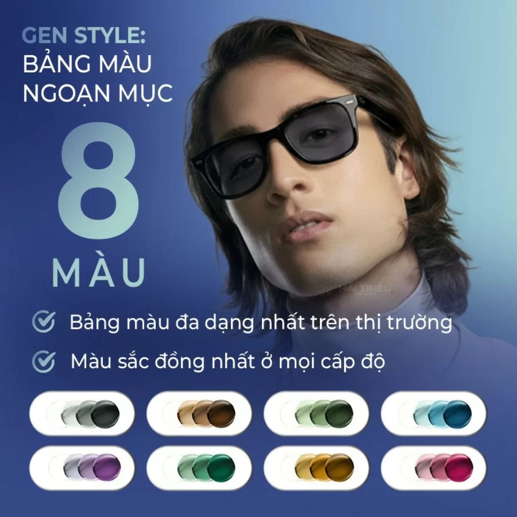 GEN S ưu tiên về phong cách, đa dạng màu sắc và có tốc độ chuyển màu nhanh khi sử dụng hằng ngày