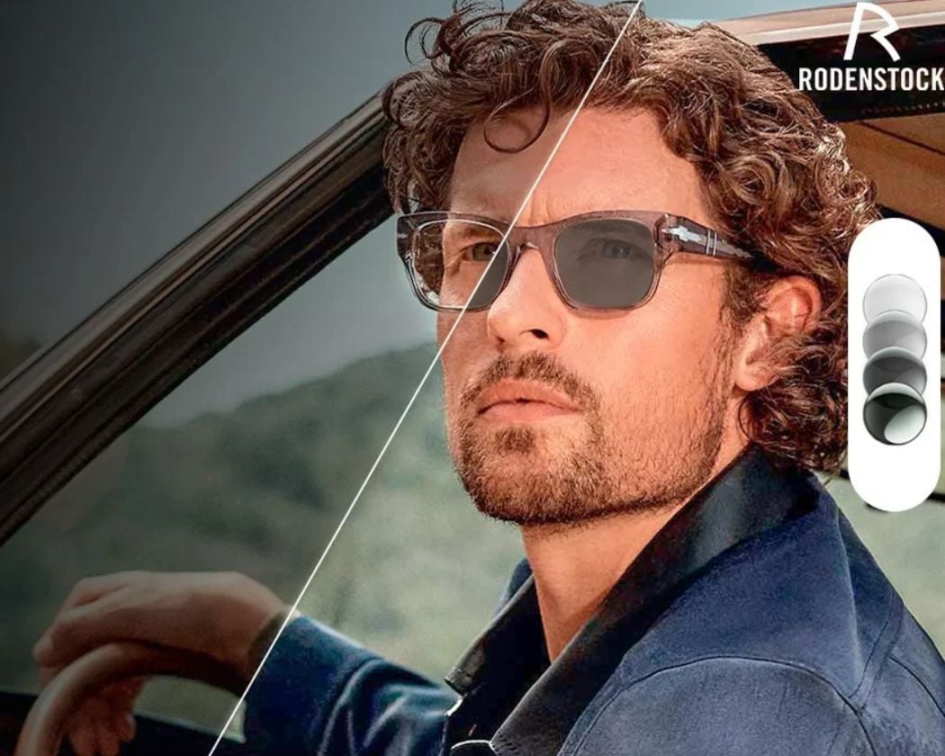 (Đa tròng đổi màu) Rodenstock Pal Ultimate – Transitions 8, Sunsensor – Dành cho người lái xe